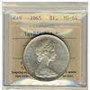 Image 1 : 1965 $1 LgeBd Ptd 5 ICCS MS64.