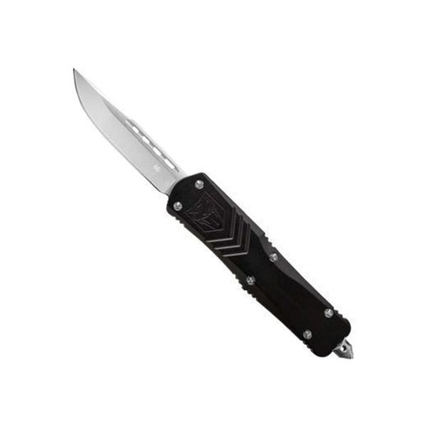 COBRATEC MEDIUM FSX OTF BLACK 3  D2 STEEL DROP POINT