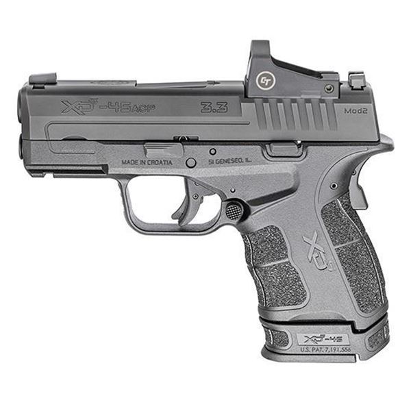 SPR XDS MOD2 OSP 45ACP 3.3  BLK W/CT RED DOT 6R