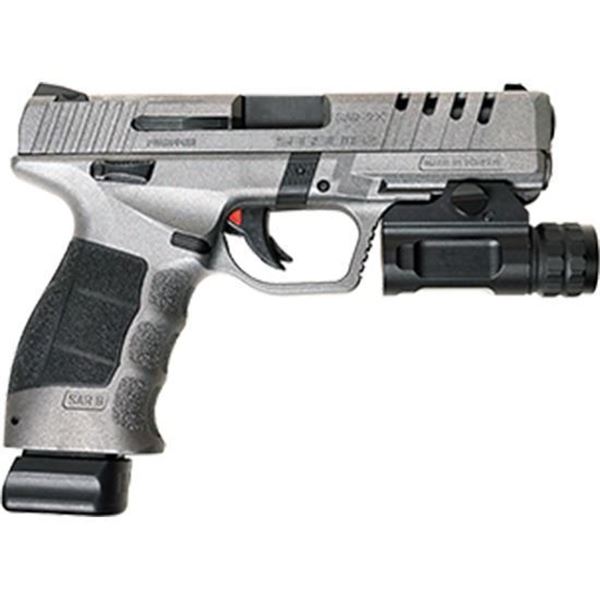 SAR SAR9X PLATINUM 9MM 4.4" 17RD 19RD