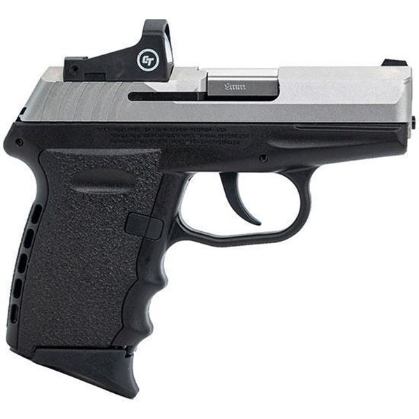 SCCY CPX-2 9MM 3.1" 10RD TT SLIDE BLK GRIP NO SAF