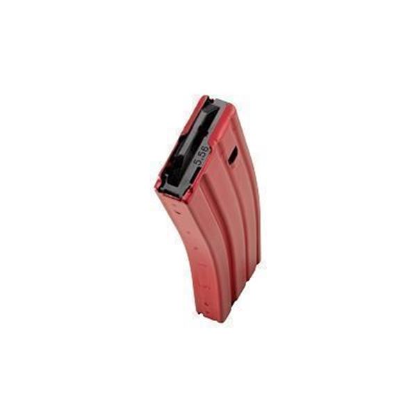 MAG DURAMAG 30RD 5.56 ALUM MAG RED - 5 Mags