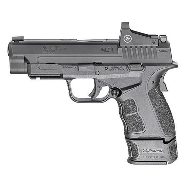 SPR XDS MOD2 OSP 9MM 4" BLK W/CT RED DOT