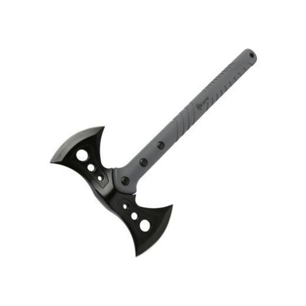 REAPR SIDEWINDER DOUBLE AXE 16" OVERALL/3.5" BLADES W/SHTH