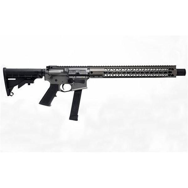 BRIGADE BM-9 9MM 16" TNG 15" RAIL MINI CAN 33RD