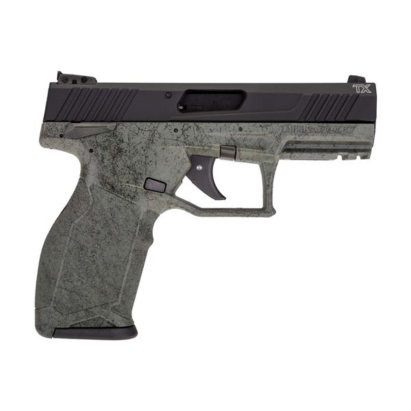 TAU TX22 22LR 4" BLK SPLATTER GREEN 2 10RD