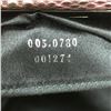 Image 5 : Gucci Frame Square Clutch Wrinkled Snakeskin Red