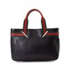 Image 1 : Gucci Black Canvas Web Shoulder Bag