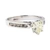 Image 1 : 1.31 ctw Diamond Ring - 10KT White Gold
