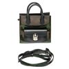 Image 1 : Balenciaga Green Leather Padlock All Afternoon Tote Bag