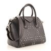 Image 1 : Givenchy Black Studded Leather Antigona Small Bag