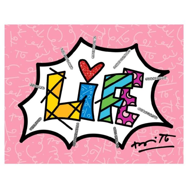 Dream Life (Pink) by Britto, Romero