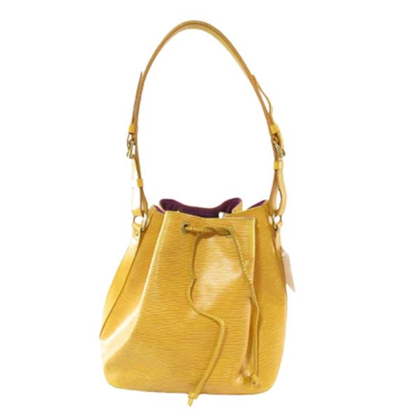 Louis Vuitton Yellow Epi Leather Noe PM Bucket Bag