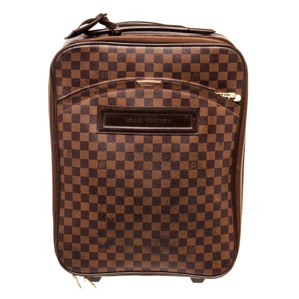 Louis Vuitton Brown Damier Canvas Pegase 45cm Travel Bag