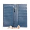Image 5 : Ferragamo Blue Leather Continental Wallet