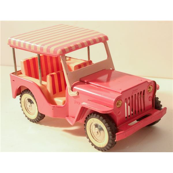 1962 TONKA JEEP SURREY PINK