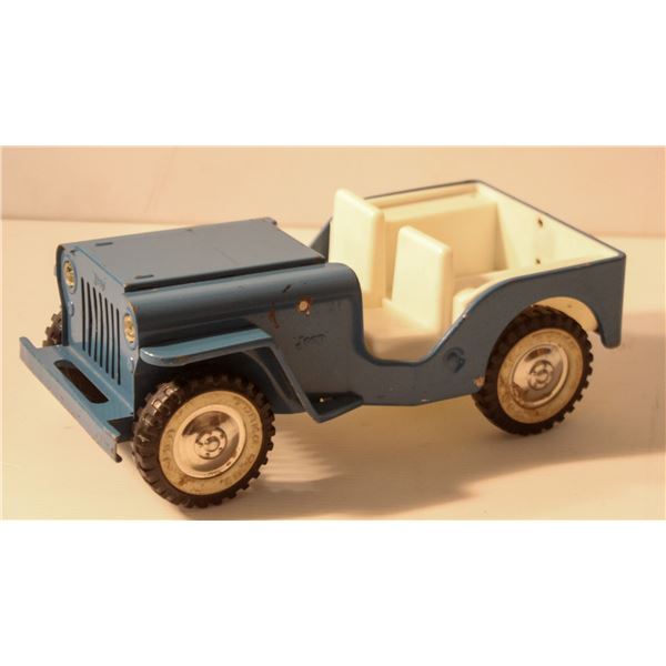 1964 TONKA JEEP BLUE MISSING WINDSHIELD