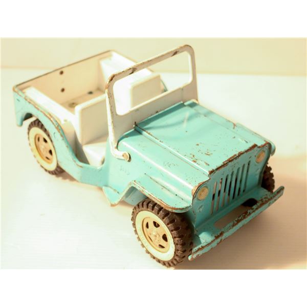 1962 TONKA JEEP AQUA