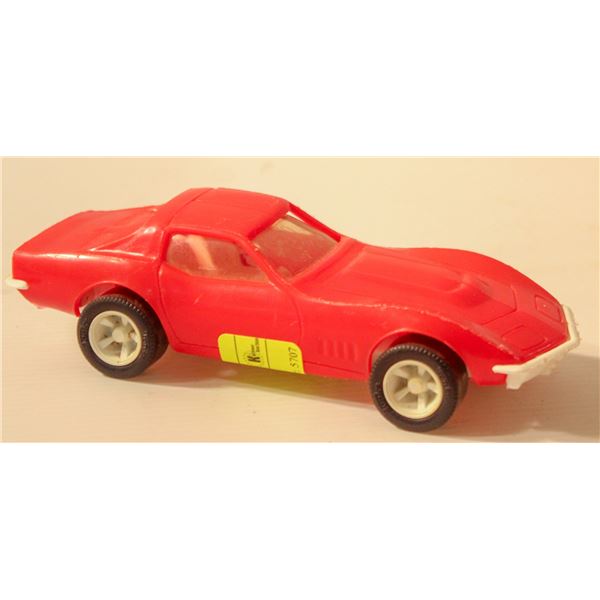 1973 TONKA CORVETTE RED PLASTIC