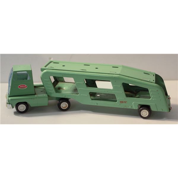 1973 TONKA CAR CARRIER GREEN
