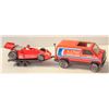 Image 1 : 1979 TONKA AJ FOYT RACING TEAM VAN- TRAILER CAR