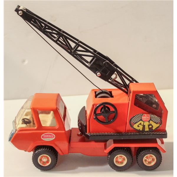 70'S TONKA CRANE ORANGE