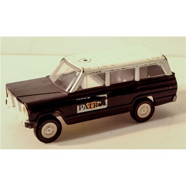 1967 TONKA JEEP WAGONEER PATROL BLACK/WHITE