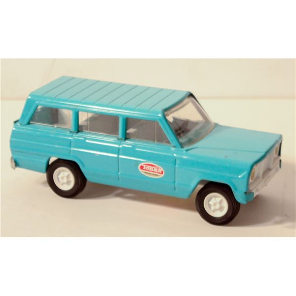 1967 TONKA JEEP WAGONEER PATROL AQUA