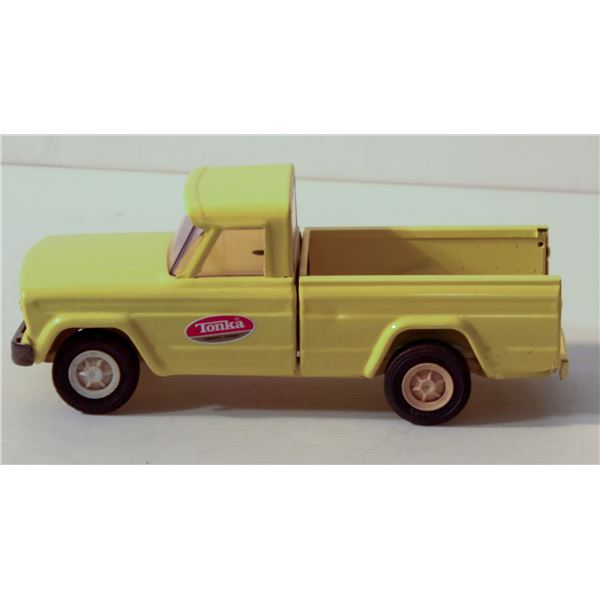 1965 TONKA JEEP PICK UP YELLOW