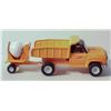 Image 1 : 1975 TONKA DUMP TRUCK WITH CEMENT MIXER, YELLOW