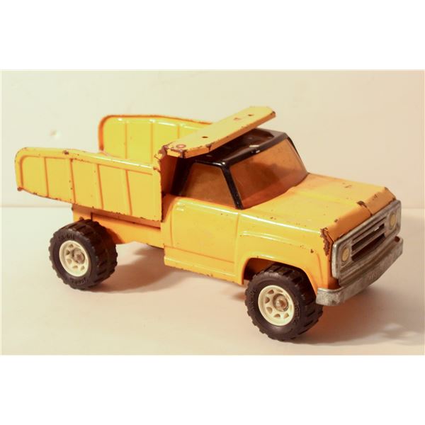 EARLY 70'S TONKA DUMP TRUCK, YELLOW BLACK
