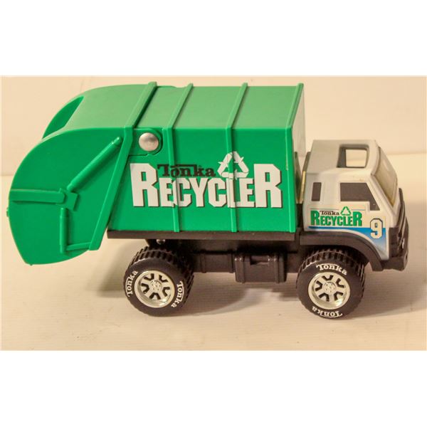 80'S TONKA RECYCLER GREEN WHITE