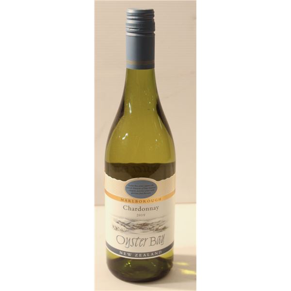 OYSTER BAY 2019 CHARDONNAY 750ML 13% ALC