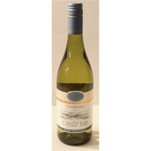 OYSTER BAY 2019 CHARDONNAY 750ML 13% ALC