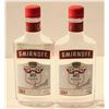 Image 1 : 2 BOTTLES OF 375ML SMIRNOFF VODKA 40% ALC/ VOL