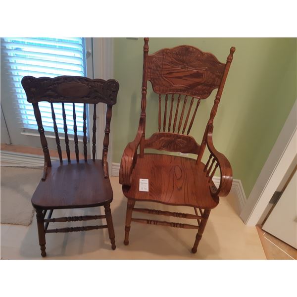 Antique & Pressback Chair Cat C
