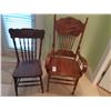 Image 1 : Antique & Pressback Chair Cat C