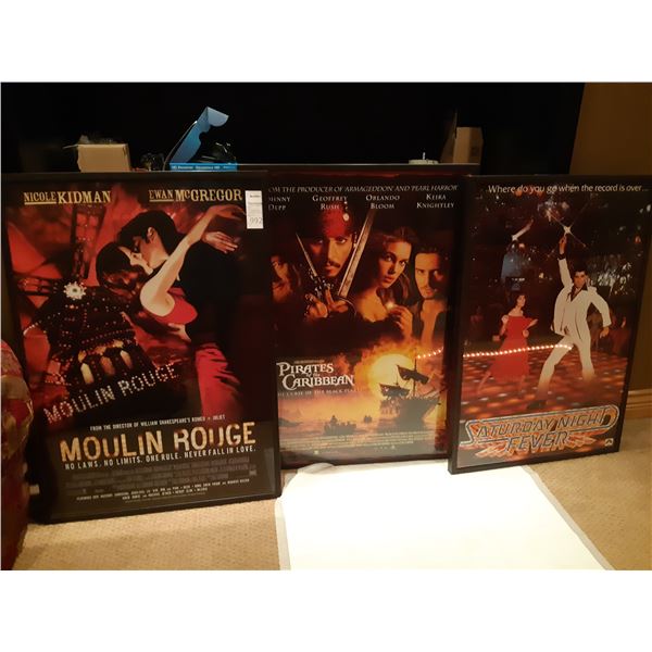 Framed Movie Posters Cat B