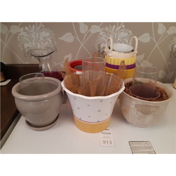 Assortment of Vases & Plant Pots Cat B