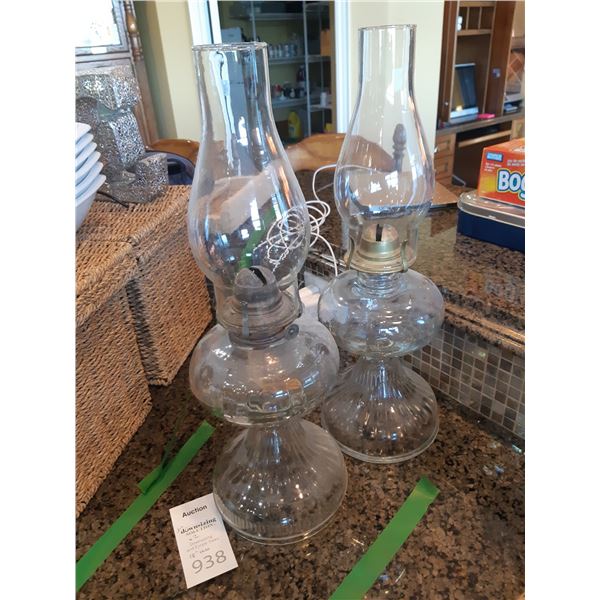 Glass Oil Lamps Cat A