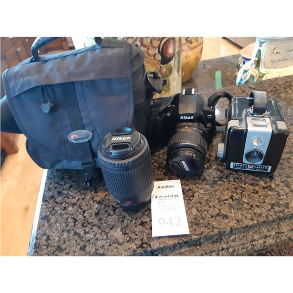 Nikon & Brownie Cameras Cat A