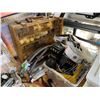 Image 8 : TABLE LOT OF ASSORTED HARDWARE (PLUMBING, BOOKBINDERS, ELECTRICAL COMPONENTS, NUTS, BOLTS ETC.)