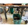 Image 1 : METAL CUTTING TABLE ON WHEELS 58" X 39" - CONTENTS NOT INCLUDED