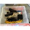 Image 8 : ASSORTED MARINE ITEMS - SKI ROPE, FISH BONKER, GAFF, ROD HOLDERS