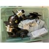 Image 2 : 4 BINS OF ASSORTED ELECTRICAL & MECHANICAL COMPONENTS