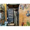 Image 1 : CONTENTS OF TOOL CRIB - BINS MUST BE UNSCREWED FROM SHELF - 3/8" & 1/2" AIR RATCHETS, NIBBLER,