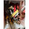 Image 3 : 2 BINS OF ASSORTED RATCHET STRAP, 2 CHAIN EXTENSIONS & COME-A-LONG