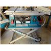 Image 3 : MAKITA PORTABLE TABLE SAW MODEL 2704 WITH FOLDING STAND
