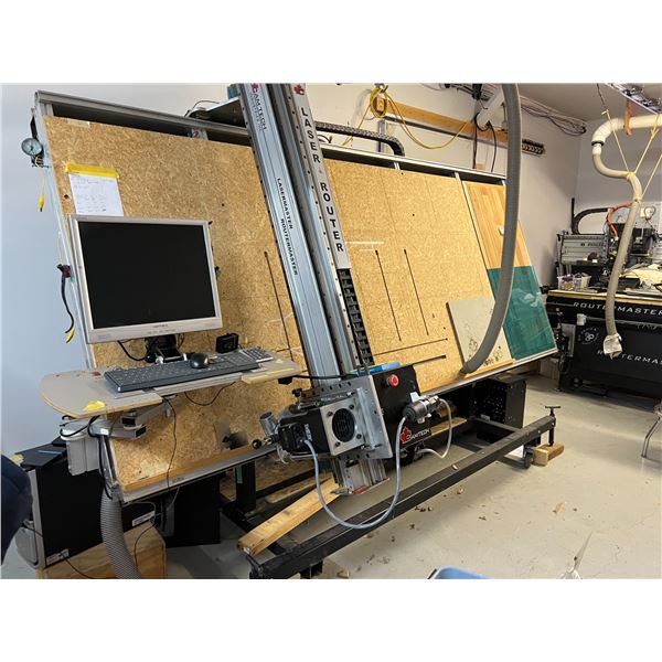 CAM TECH SPACE SAVER VERTICAL ROUTER 52 X 102 WINCNC CONTROLLER - CNC ...