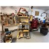 Image 1 : ROLLING WORK STATION WITH CONTENTS - OVERHEAD DENTIST LIGHT, COMPLETE SET OF SPEED WRENCHES